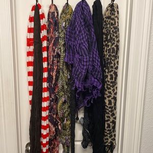 Women’s Scarves - total of 8